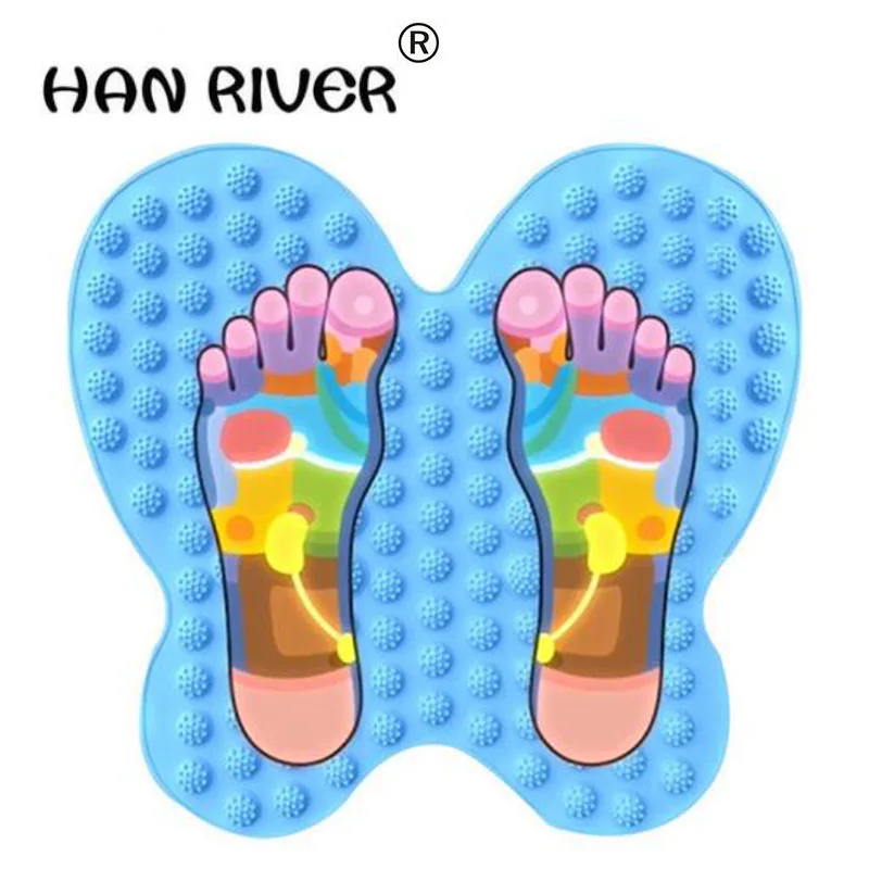 

Креативные массажные коврики типа бабочки, Массажная подушка для ног, массажные коврики для ног, силиконовые массажные коврики