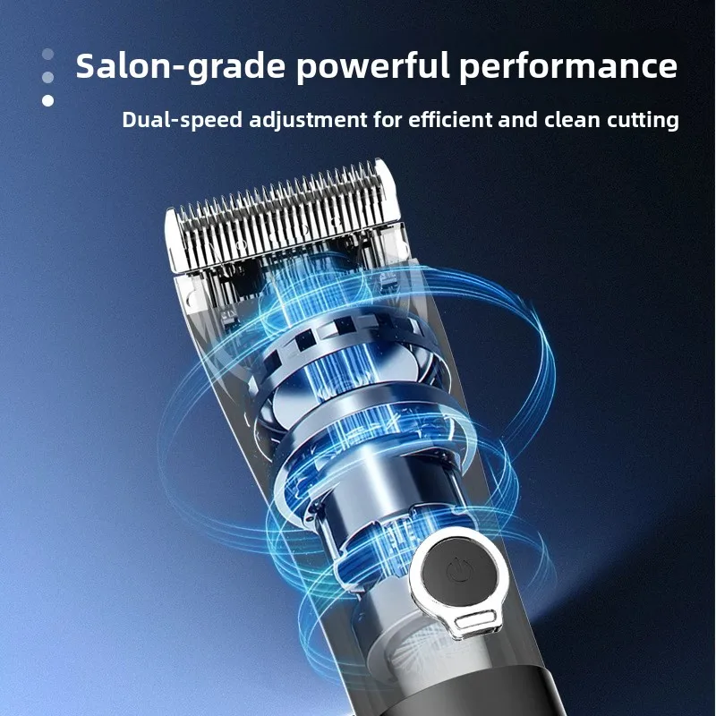 Youpin Pritech مقص الشعر المهنية الشعر المتقلب شاشة الكريستال السائل USB قابلة للشحن لصالون الرجال قص الشعر آلة الحلاق #5