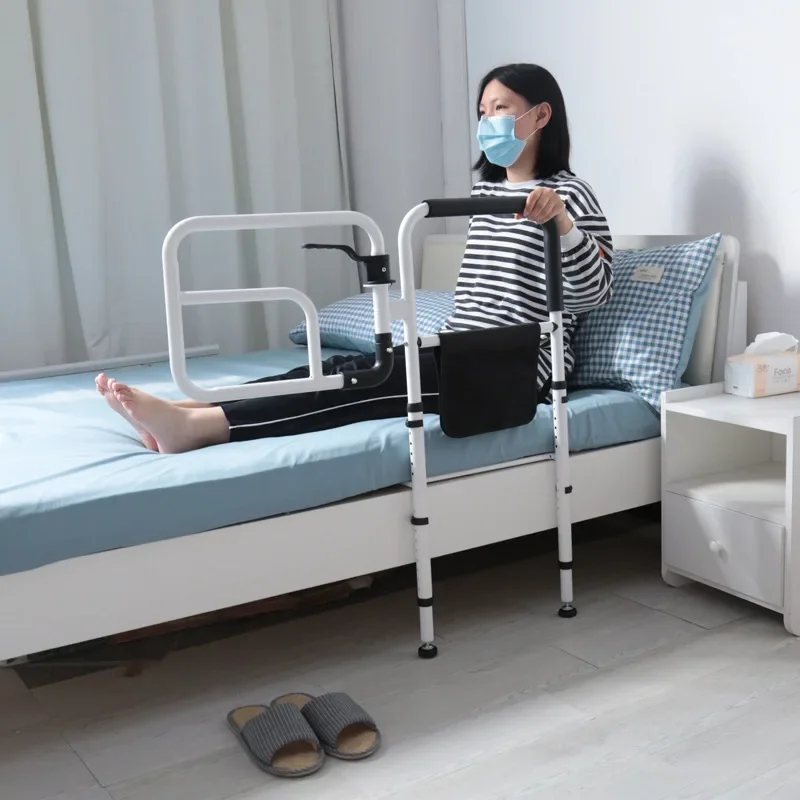 Bedside Handle Landing Bedside Armrest Old Man Bed Rail Anti-fall Anti-drop Bedside Railing Auttakaa Minua Get Up Booster