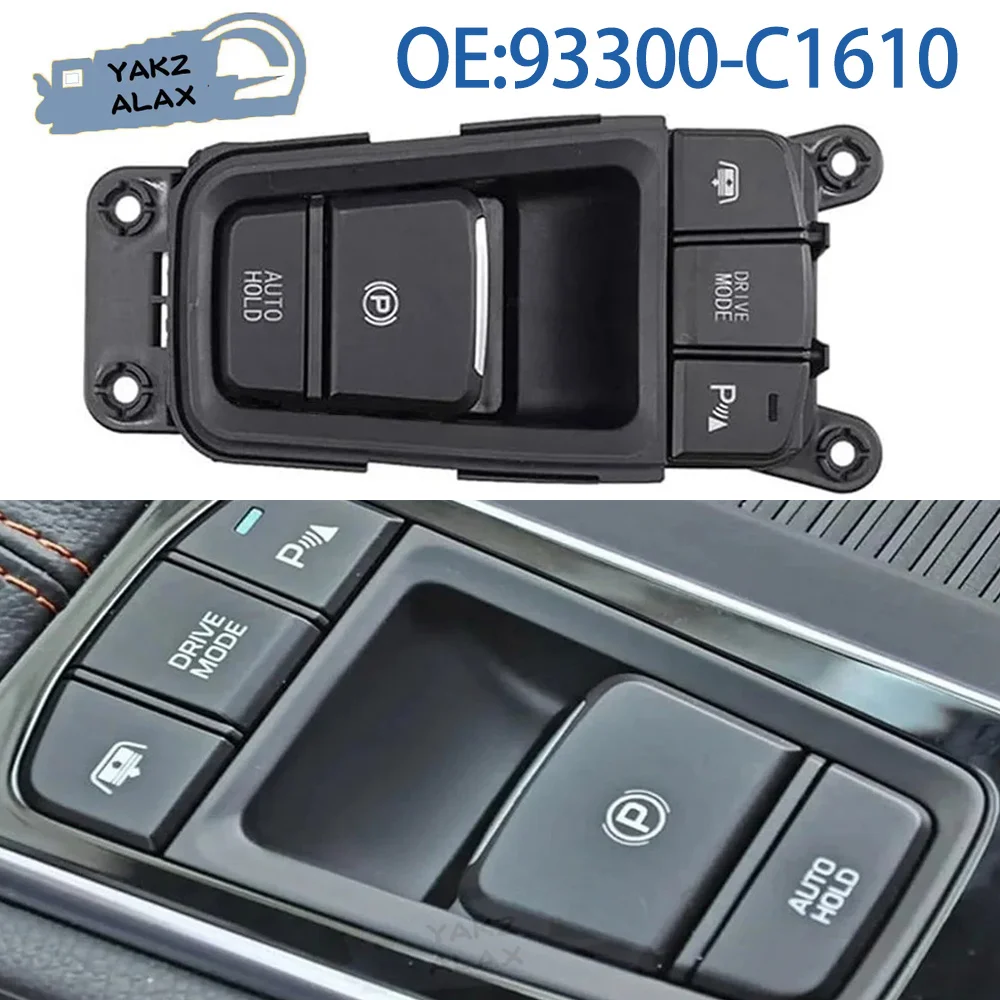 93300-C1610 Electronic Handbrake Switch Parking Brake Controller for Hyundai Sonata LF 2015 2016 93300C1610 Car Accessories
