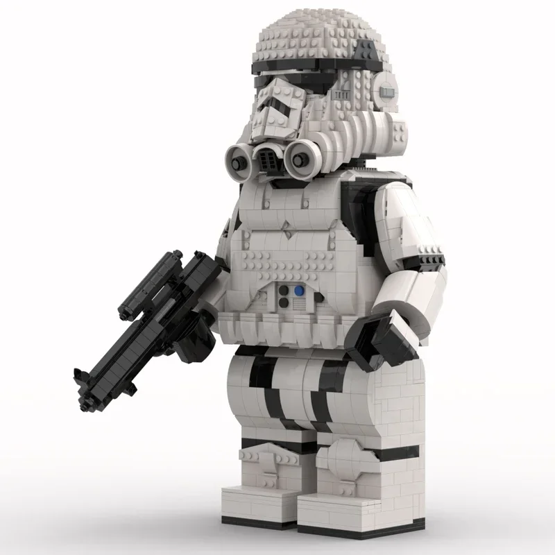 

Новый Star Battle Storm Trooper Mega фигурка подставка для тела, совместимый 75276, шлем Moc, строительные блоки, сборные кирпичи, игрушка в подарок