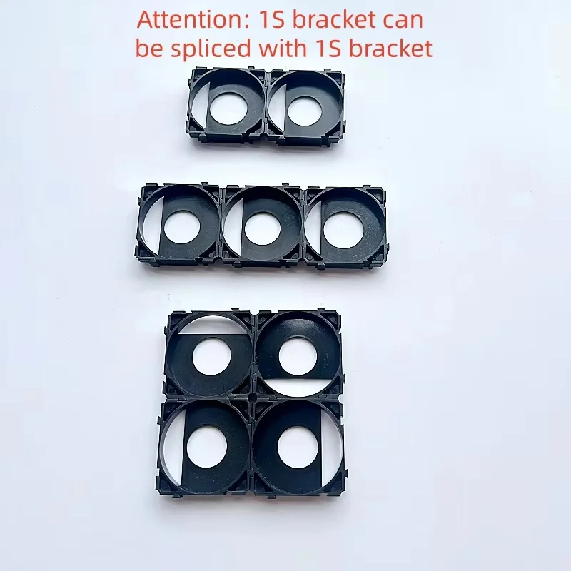 

10PCS Battery Holder Bracket Set for 4680/46950 Lithium Batteries Plastic Fixed Bracket DIY Battery Pack for Electronics