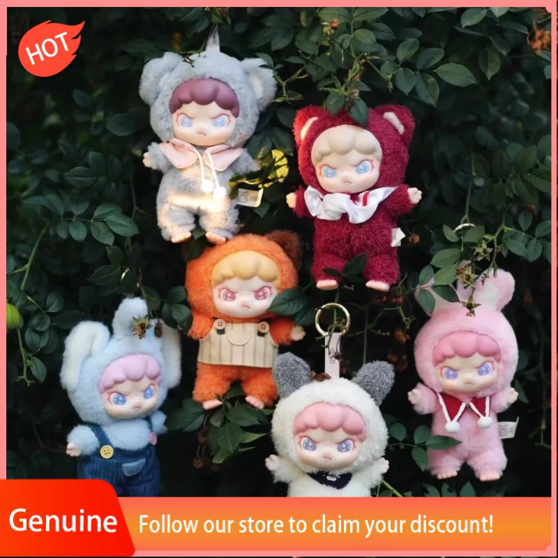 

Genuine Dora Plush Animal Series Figurines Blind Box Plush Vinyl Toys Backpack Pendant Keychain Car Doll Collectible Gift