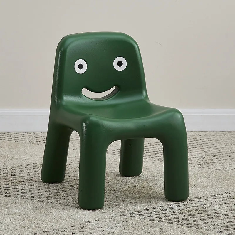 Chaise d'étude Petit tabouret Chaise à dossier Éducation précoce