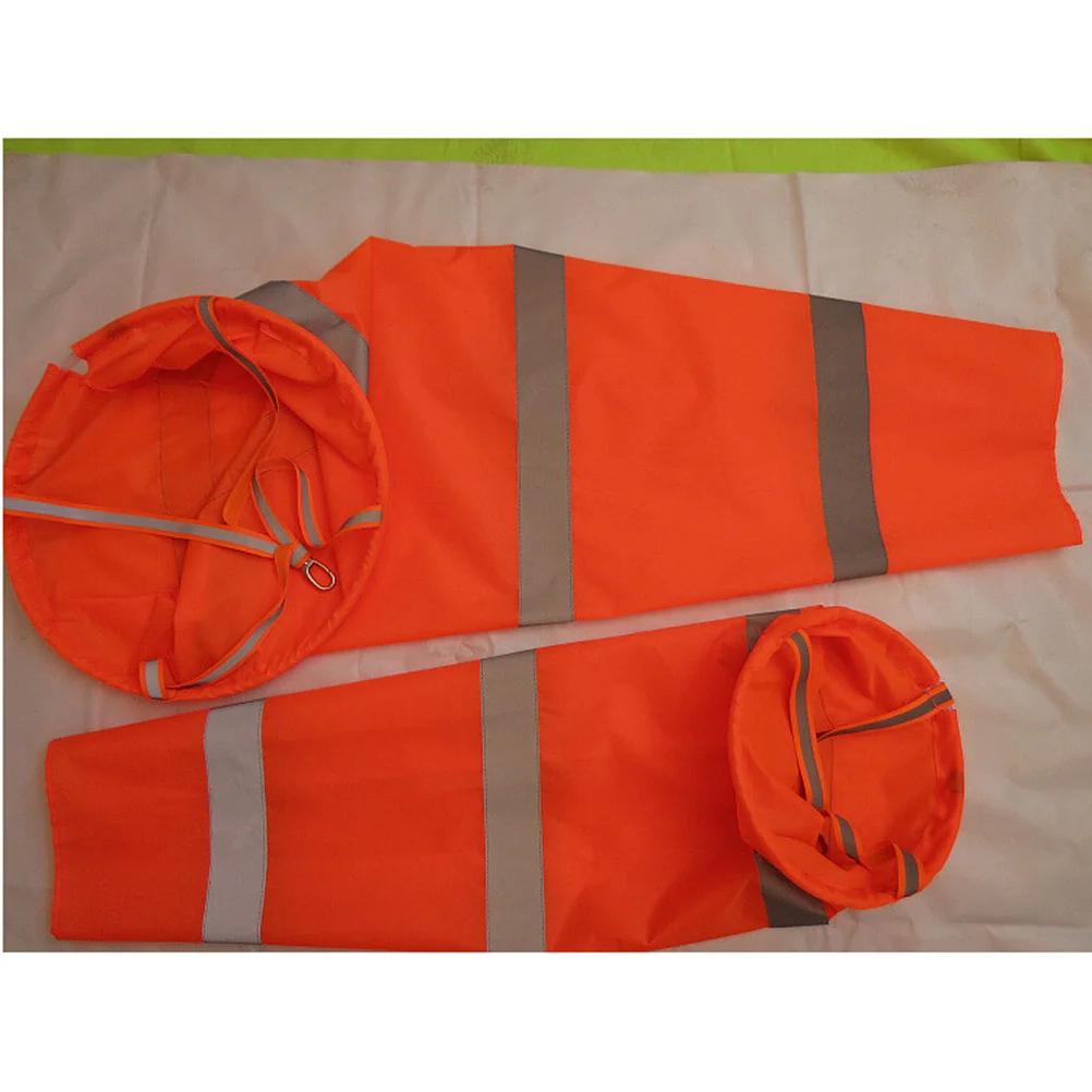 

Windsock 0.8M Thickened Rip-Stop Waterproof Fluorescent Reflective Belt Outdoor Weather Measurement For Meteorology Agriculture