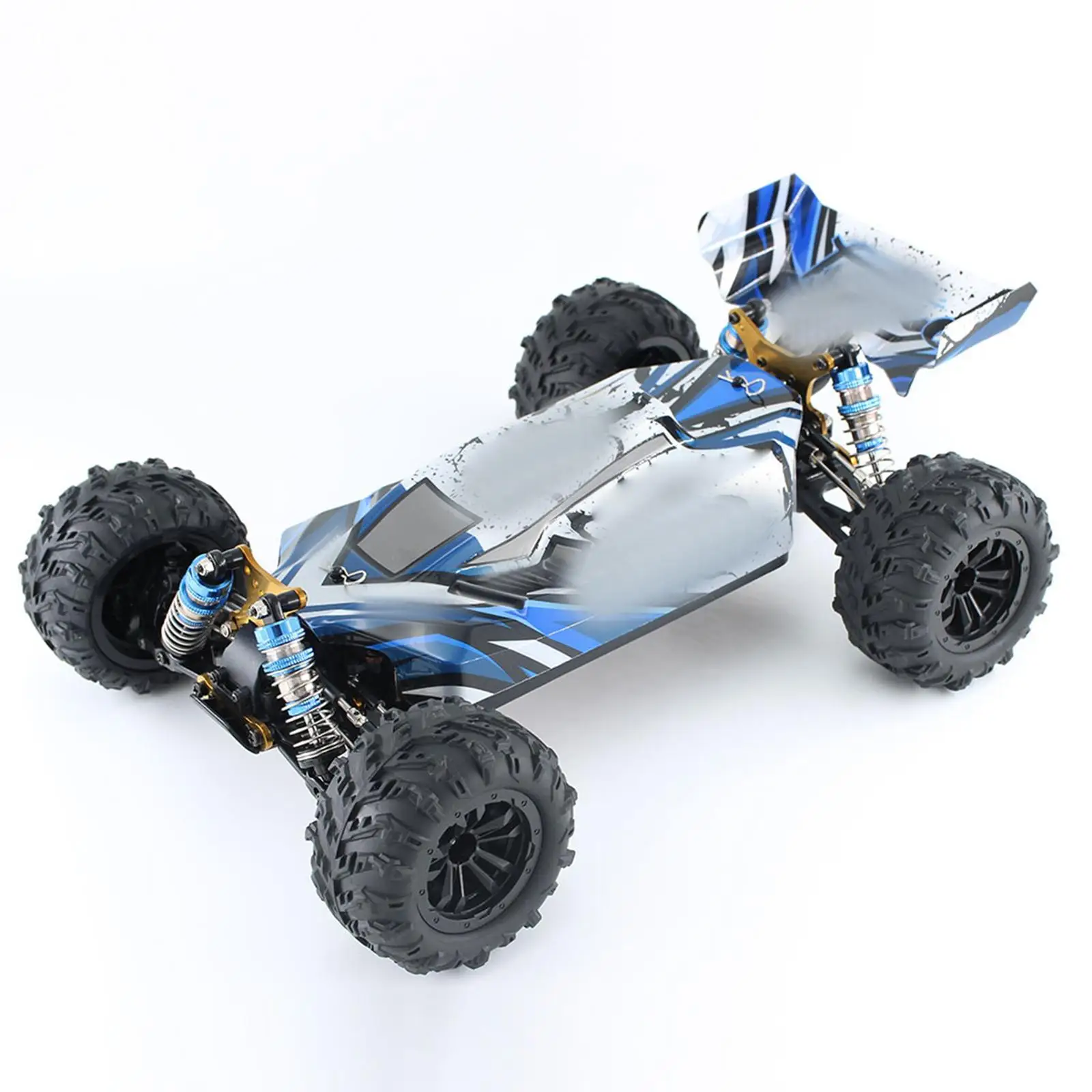 4x neumáticos de goma para coche RC, piezas de repuesto para 1/12 1/14 1/16 124016 124017   Coche RC