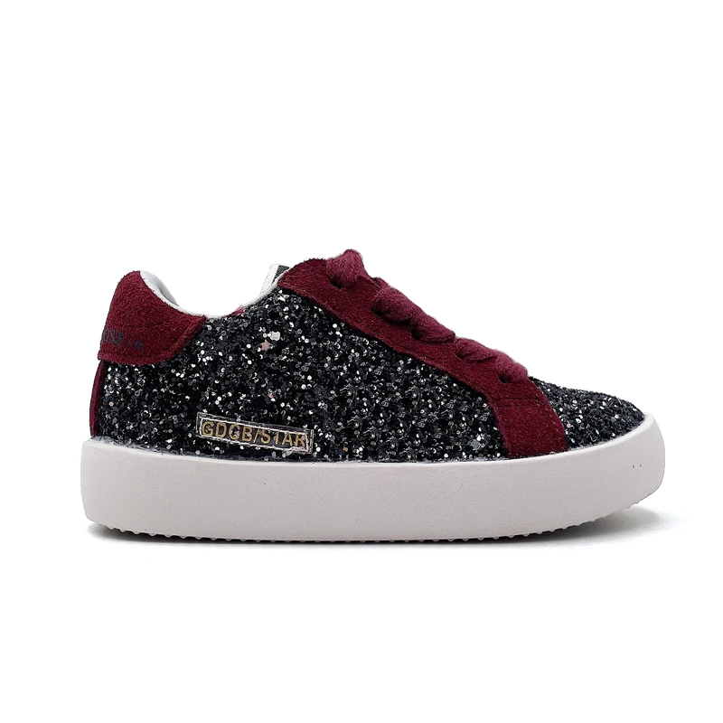 

Girls Sneakers Spring Autumn Kids Fashion Brand Sport Running Chunky Trainers Baby Children Casual Glittler Star Shoes Soft Sole