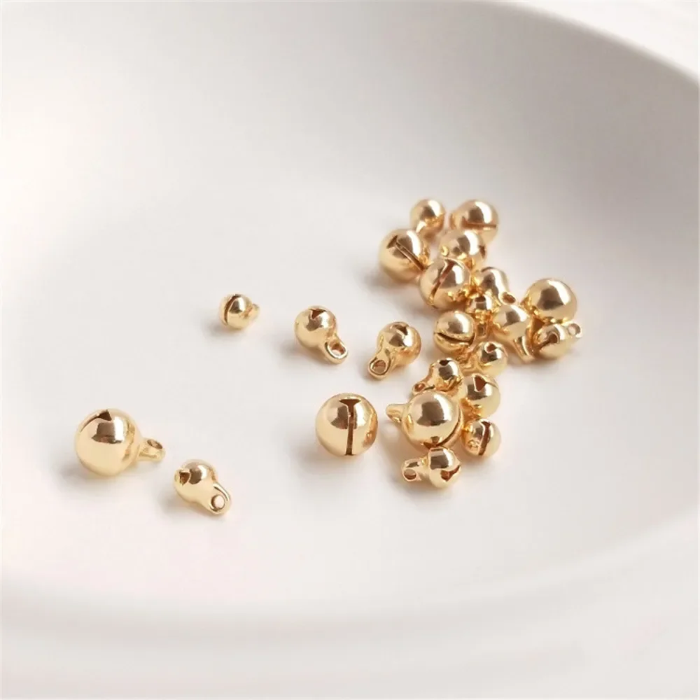 14K vergulde bel Diy handkoord Armband ornamenten oorbellen hanger accessoires