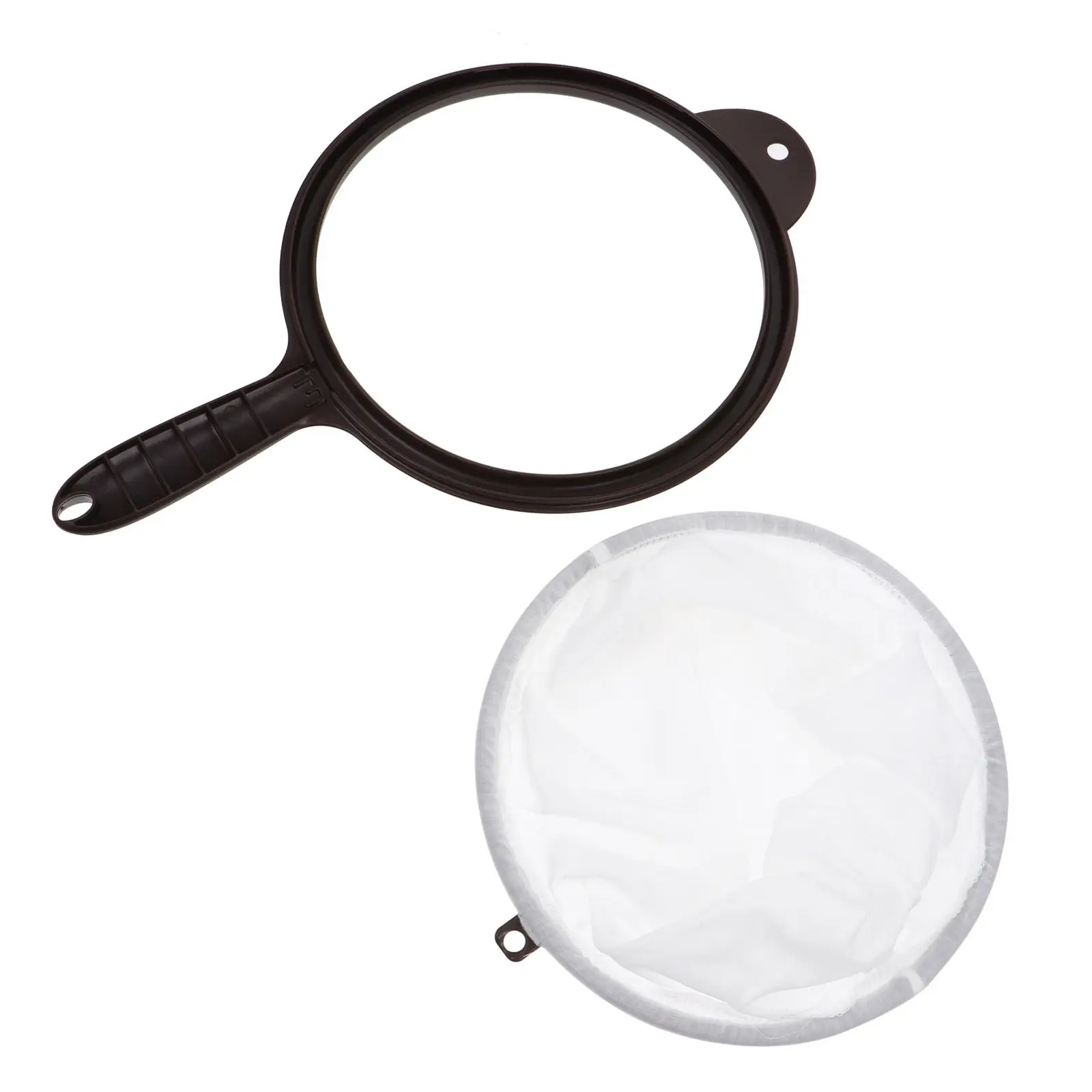 1Pcs Milk Tea Filter Bag Reusable High Density Cellucotton Plastic Ring Tea Strainer Bag for Coffee Juice Smoothies Vegan Milk