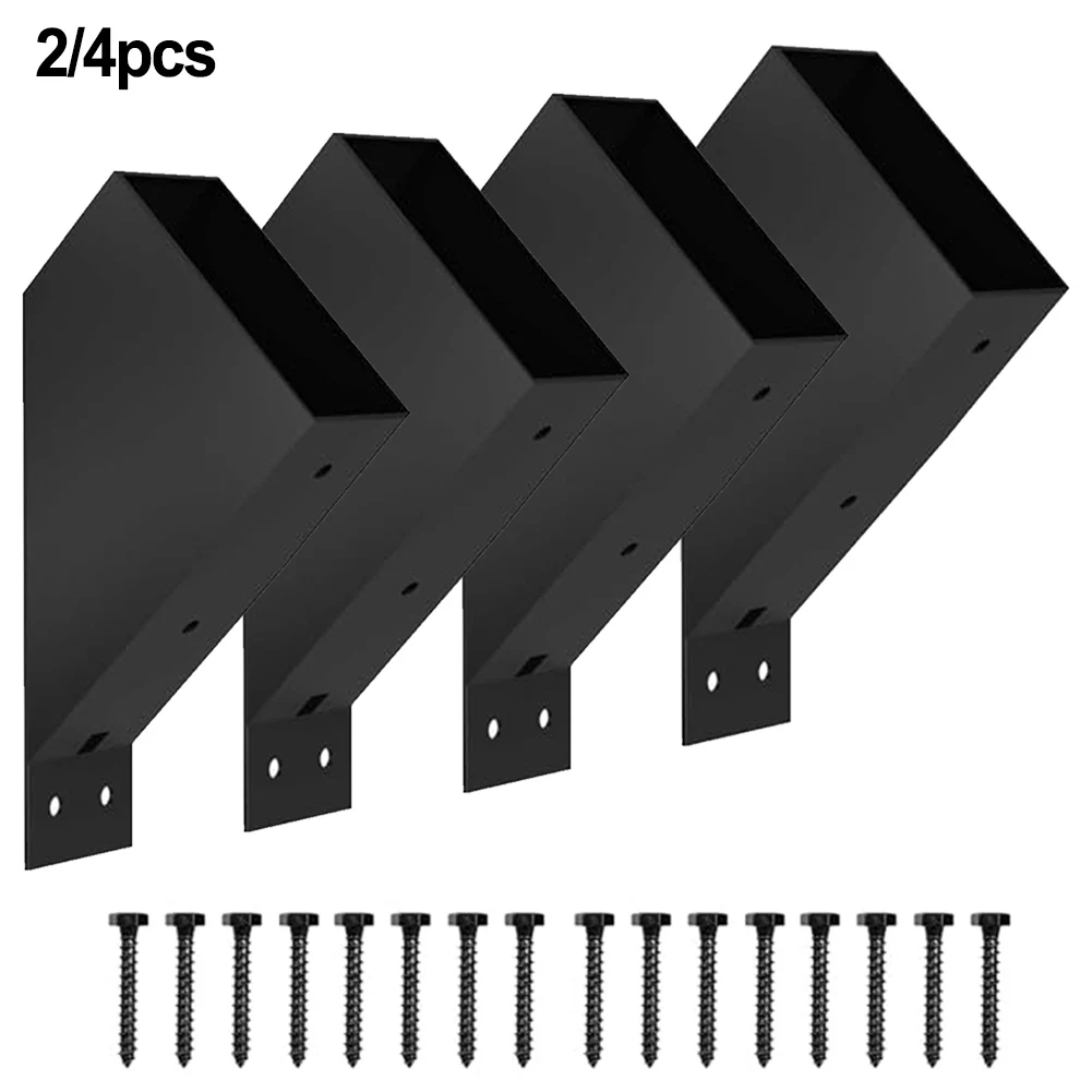 Pergola Brackets 45 Degree Angle Support Heavy Duty Connector For 2x4 Wood Posts Outdoor Structures Including Gazebos