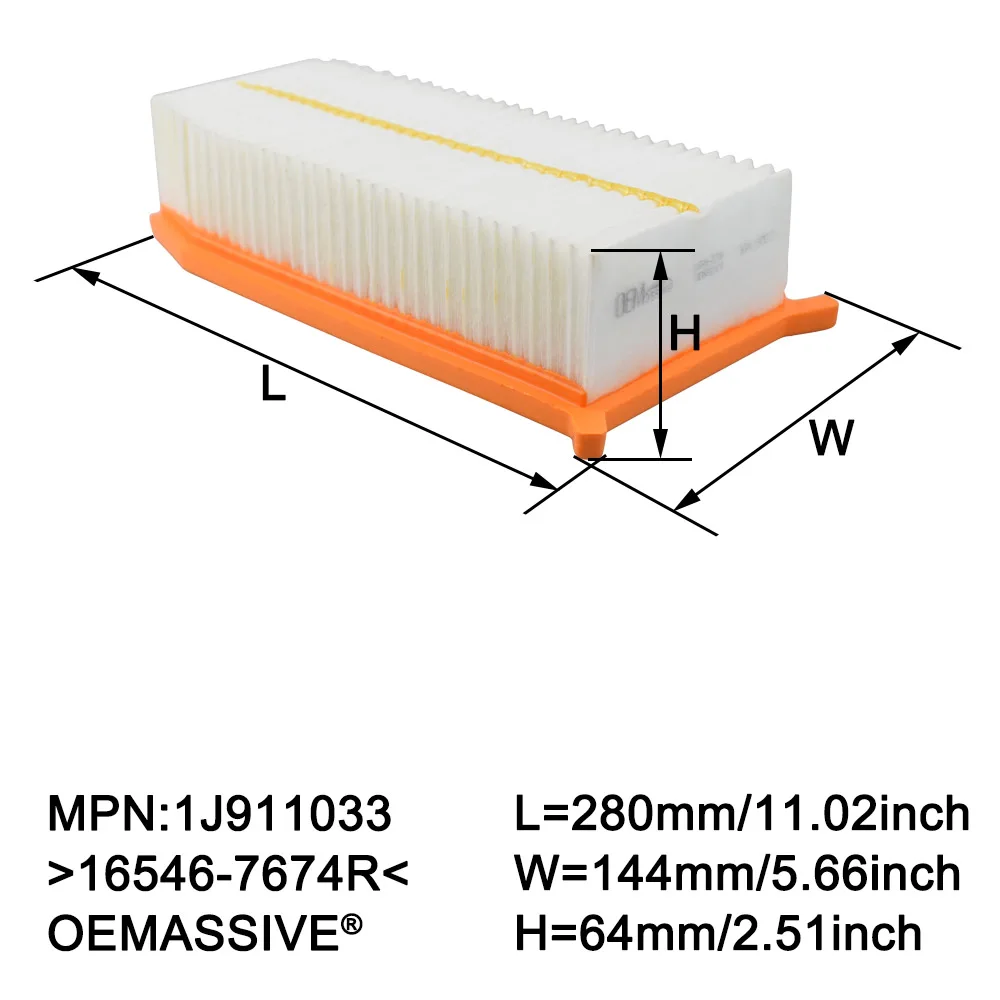 Car Accessories Air Filter Fits RENAULT Captur 0.9 TCe 90 1.2 TCe 120 1.5 DCi 165467674R 165469843R Automobiles Filters