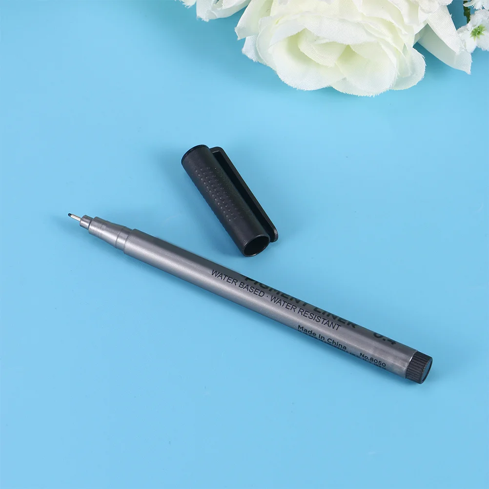 

9pcs Waterproof Pens Water-Based Acid- For Drawing Sketching Writing Art Supplies Stationery Fine Line Markers