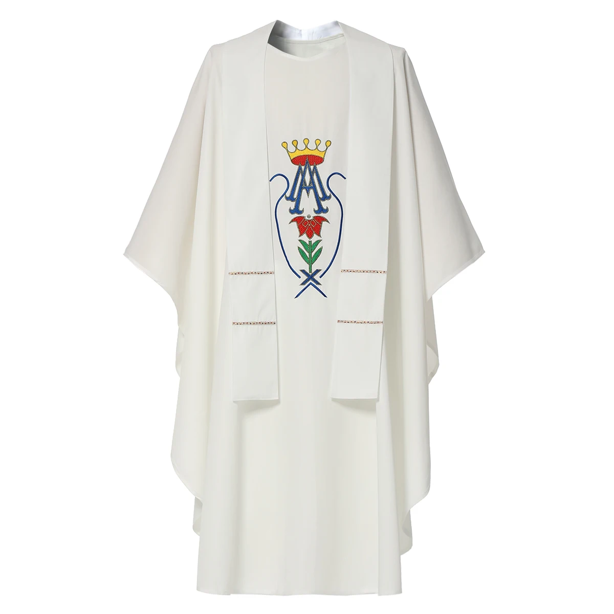 

Orthodox Clergy Vestments Catholic Church Chasuble Robe Outfit Priest Costumes