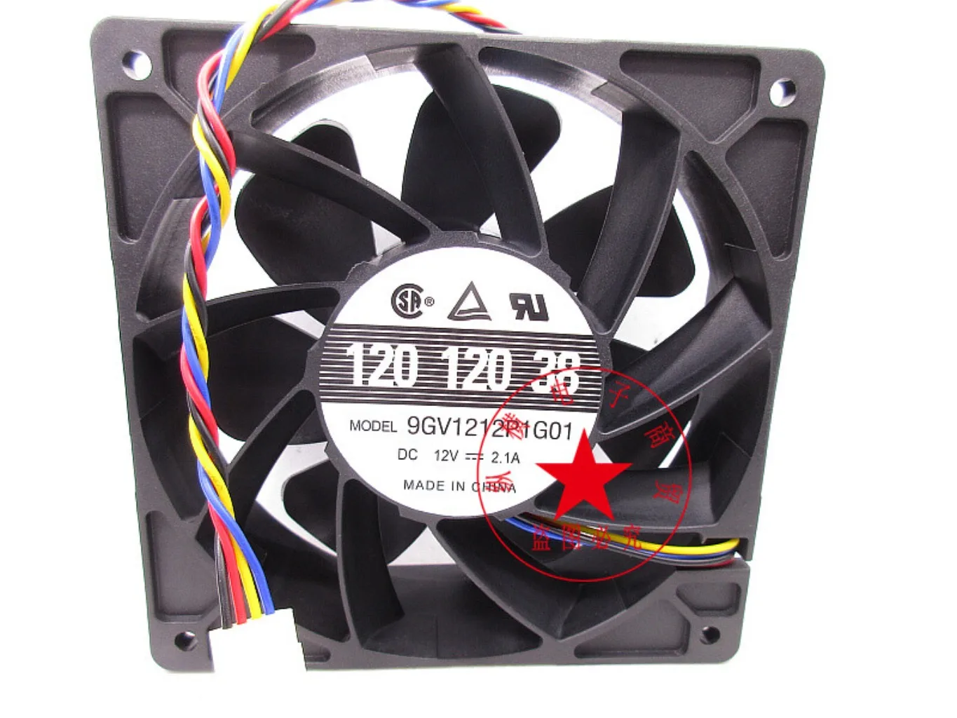 

1PC for Sanyo 9GV1212P1G01 Cooling Fan 12038 12V 2.1A 12CM medical