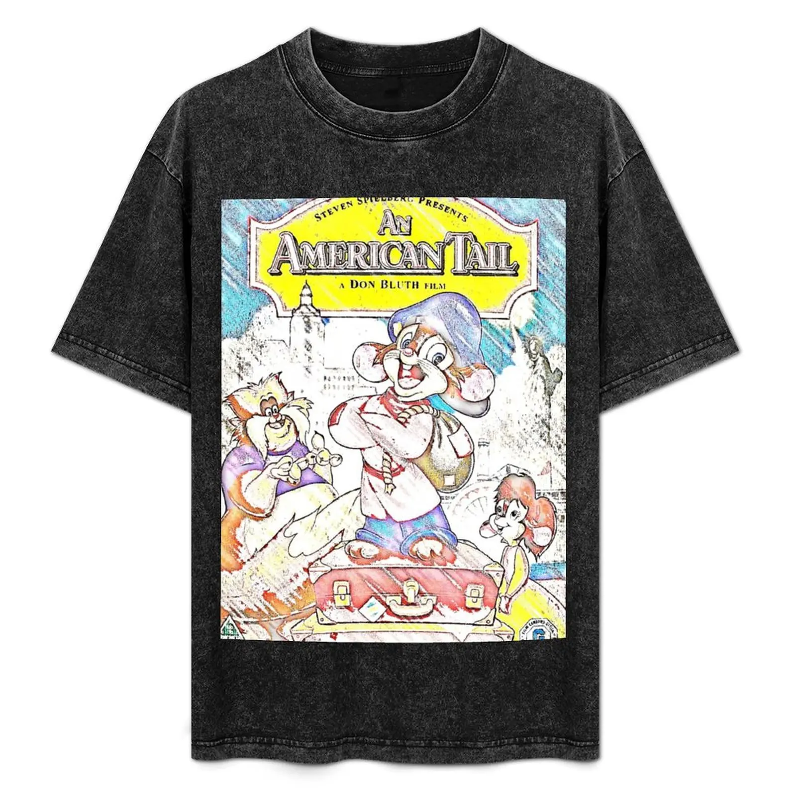 

An American Tail T-Shirt Heavy Duty Casual Work Tee