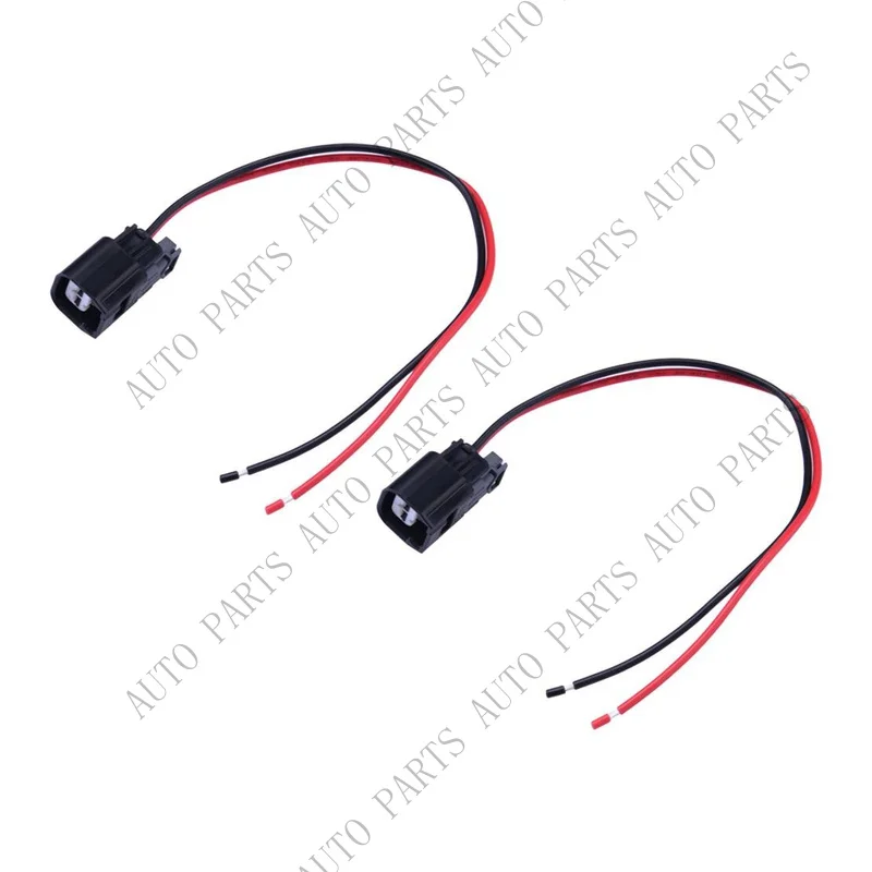 A+ 2pcs Car Fuel Injector Connector Plug Harness Fit For Hyundai Elantra 2015-2020