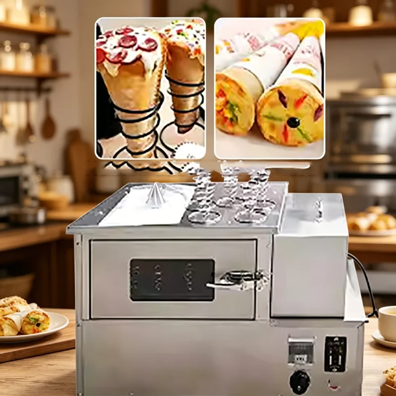 Easy Operation Cone Shape Pizza Making Machine / Oven for Cone   Pizza / Pizza Cone Machine