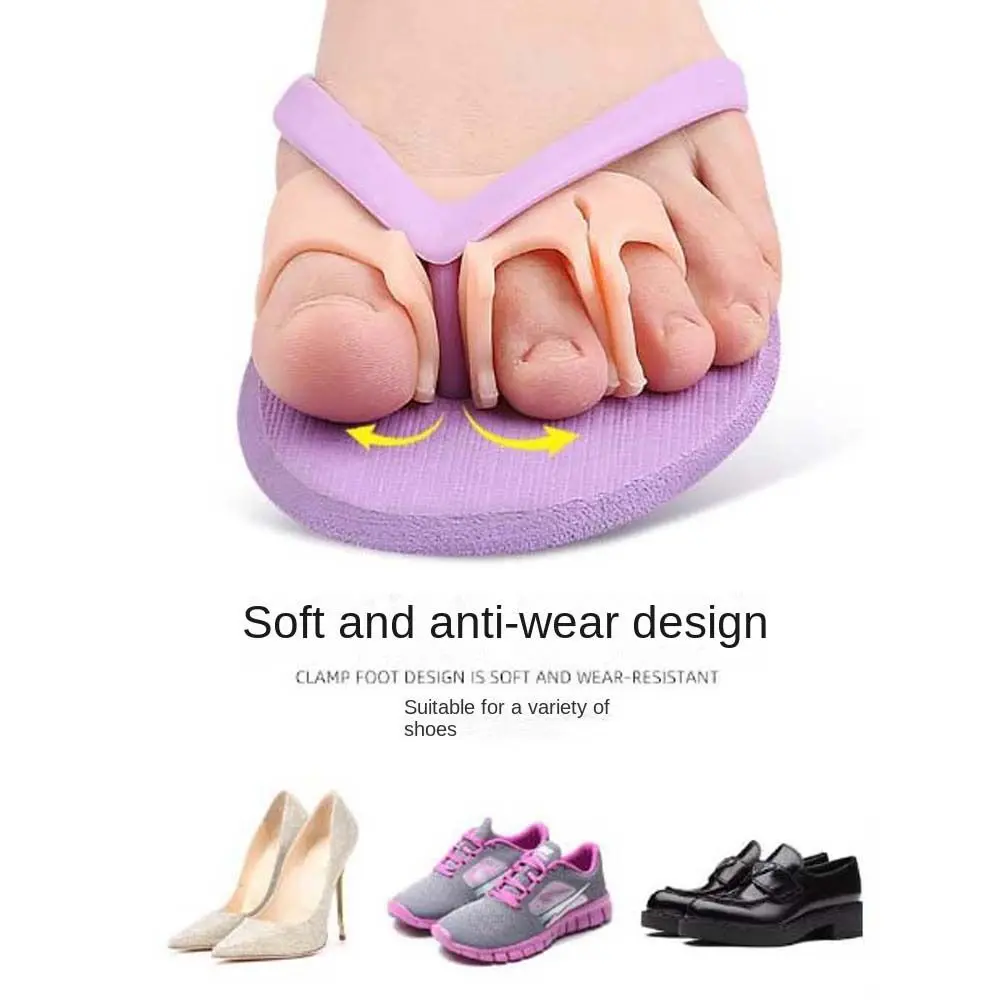 Valgus Corrector Three Hole Toe Separators Toe Separator Straightener Bunion Corrector Spacer Slippers Foot Divider