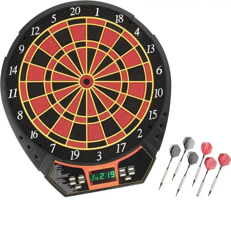 Automatic Scoring Soft Electronic Dartboard Safe Dart Set Indoor Sports Game for Home Party