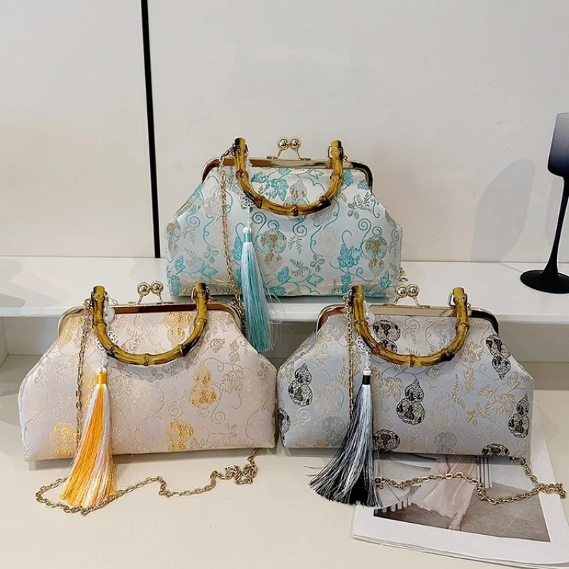 

Luxury Brand Fashionable Leather Women's Handbag Classic Elegant Popular Paris Chic Trim Vintage Commuter Bag​