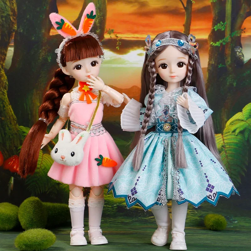 

Cool 30cm Doll 1/6 Bjd Doll Full Set Anime Doll Multi Joint Movable Doll Kids Girls Toy Gift Dolls for Girls