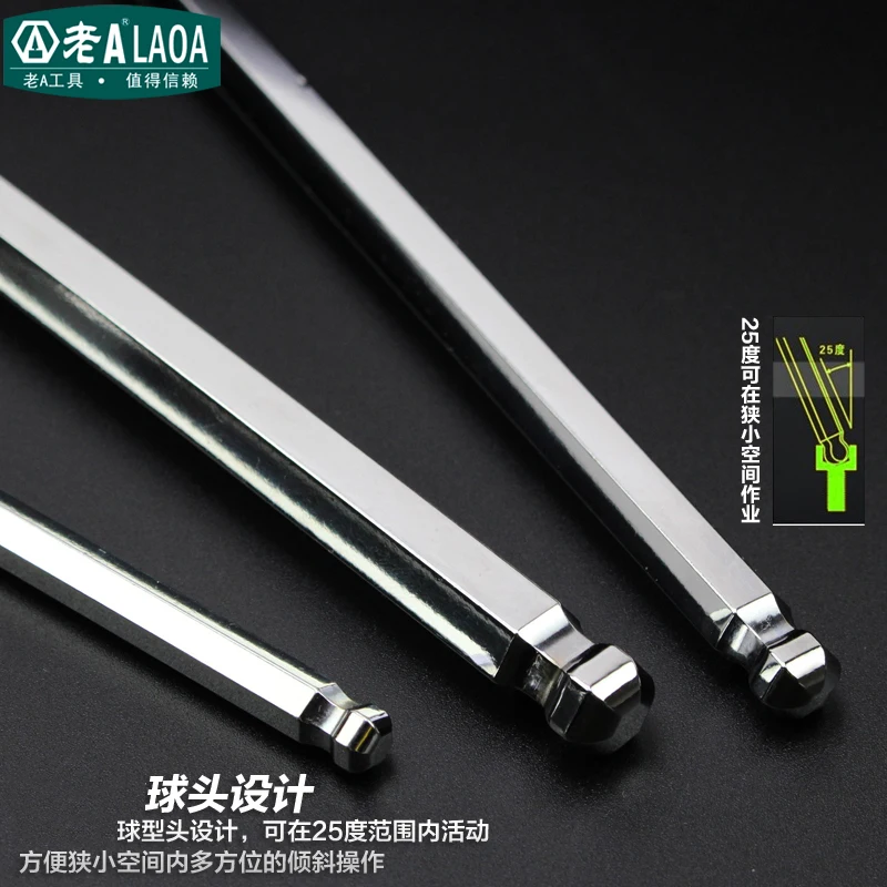 Tuổi Một S2 9 Allen Ổ Cắm Cờ Lê Đầu Bộ Tua Vít Phù Hợp Trong Vòng Sáu Bên Mini Cờ Lê Kéo Dài Thời Gian