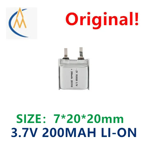 buy more will cheap Manufacturer's direct supply of lithium  power cell 702020 / 200MAH battery 3.7V polymer lithium battery
