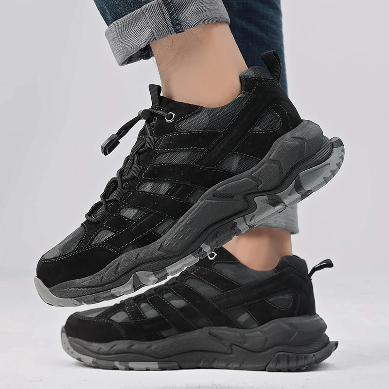 O.Z.TESHI Botas trekking cuero hombre – Montaña y nieve - imagen 3