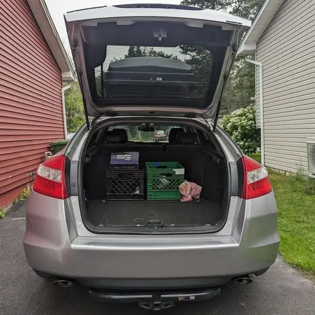 

Автоматические стойки задней двери с пружиной для Honda Crosstour (TF1/2) 2009-2015, поддержка подъема внедорожника, демпфер амортизатора