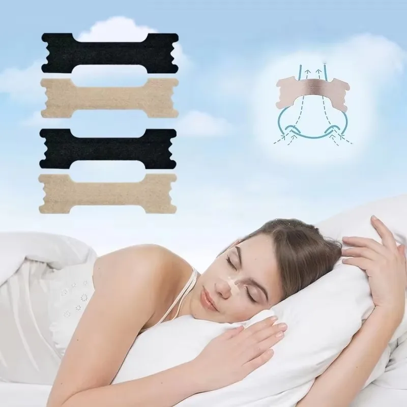 10-100pcs Anti-snoring Strips Easier to Breathe Help Breathing Reduce Snoring Nasal Strips Better Sleep Breathe Health Care view 2