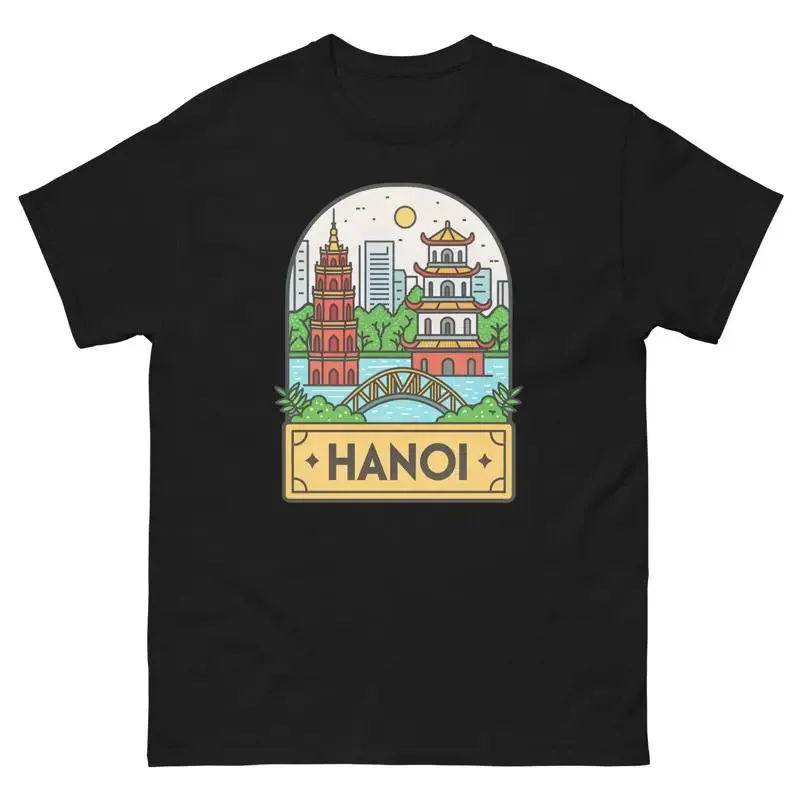 Hanoi World Travel Urban Area City T Shirt