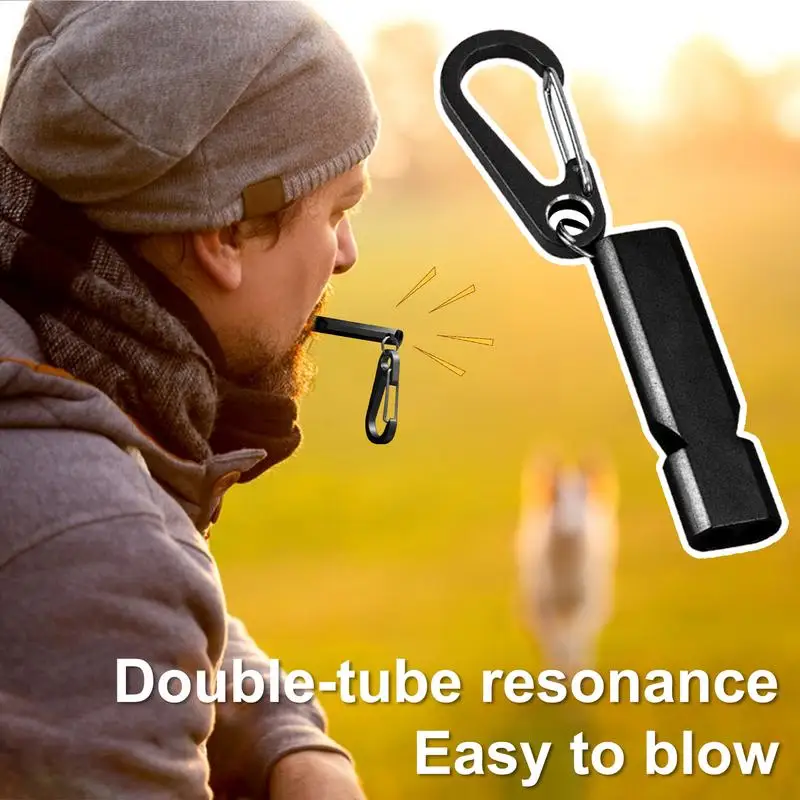 Outdoor Survival Whistle Double Tube 120db Safety Whistle Outdoor Safety Whistle Portable Camping Whistle For Camping Hiking