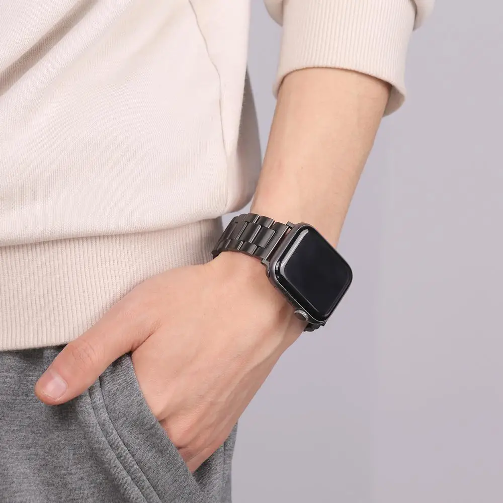 Metallarmband für Apple Watch 49mm 45mm 41mm 46mm 44mm Edelstahl Correa Armband Gürtel Iwatch 42mm Serie 12 11 10 Ultra 3 4 – Detail 12