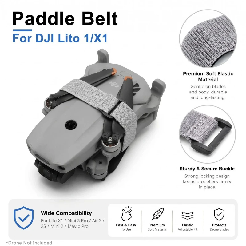 Propeller Holder For DJI Lito X1/Mini 5 4 3 Pro/Air 2/2S/ Mini 2/Mavic Pro Paddle Tie Fixed Wing Blade Accessories