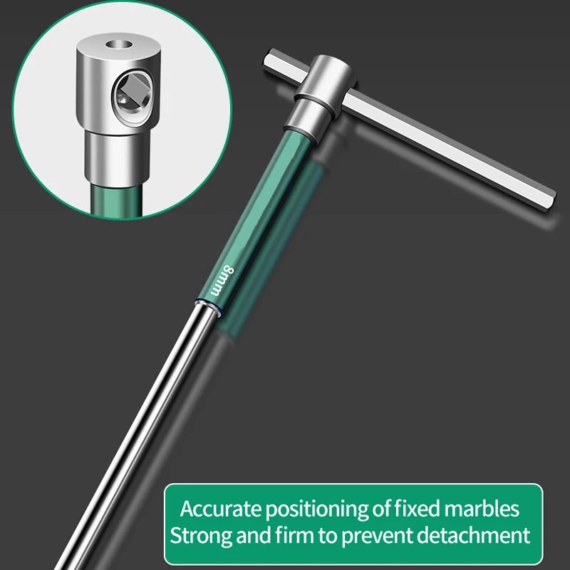 Imagem -04 - tipo Hex Torque Wrench para Bicicleta Ferramentas de Oficina Mecânica Automotiva Ferramenta de Mão Alta Velocidade Rotativa Hexagonal Sliding Rod Wrench t