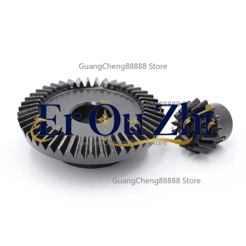 1 to 3 bevel gear, straight bevel gear 90 degree bevel gear 15 teeth + 45 teeth, steering gear
