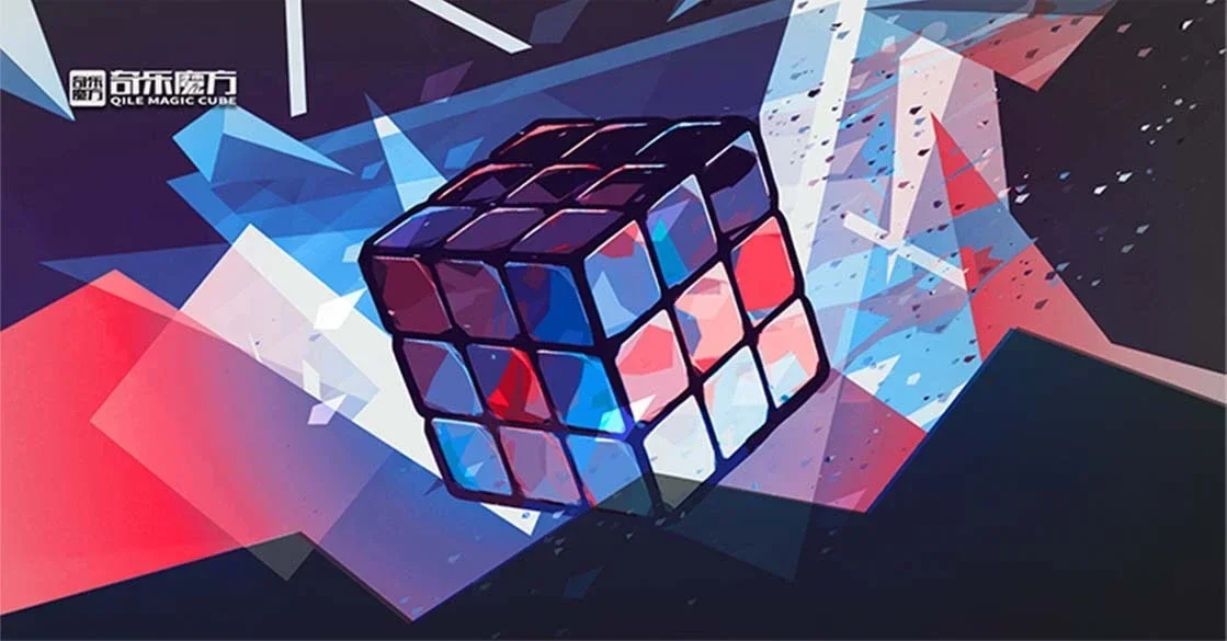 [وسادة كبيرة على شكل مكعب سحري] من أجل حصيرة ناعمة Speedcubing Stackscup