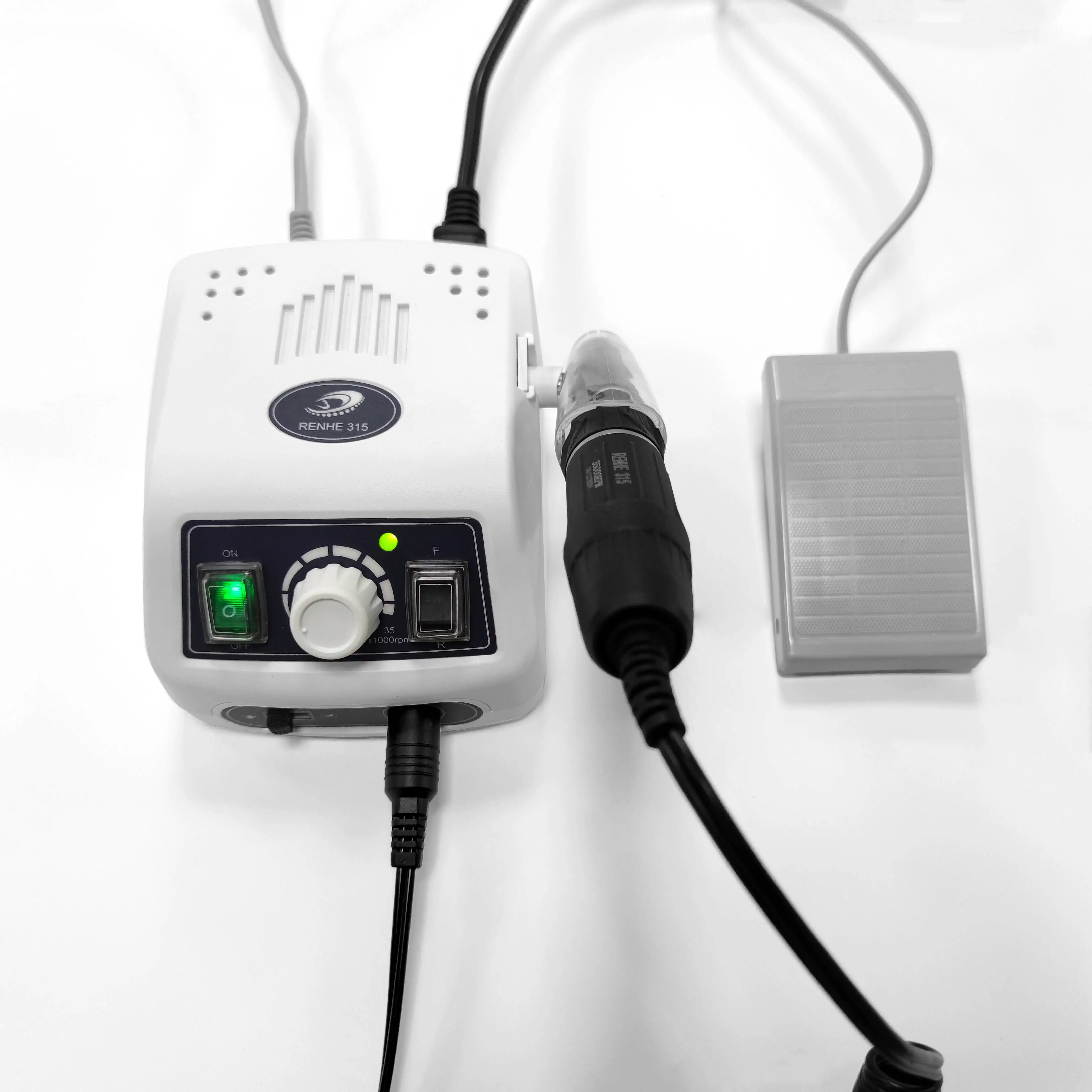 Renhe 315 Machine de manucure électrique nouveau design polisseuse à ongles à 35000 tr/min pour perceuse à ongles