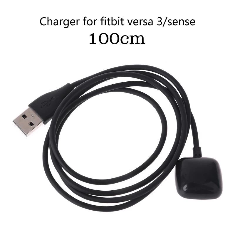 Bracket Dock Stand USB Charging Cable Power Adapter for Fitbit 3