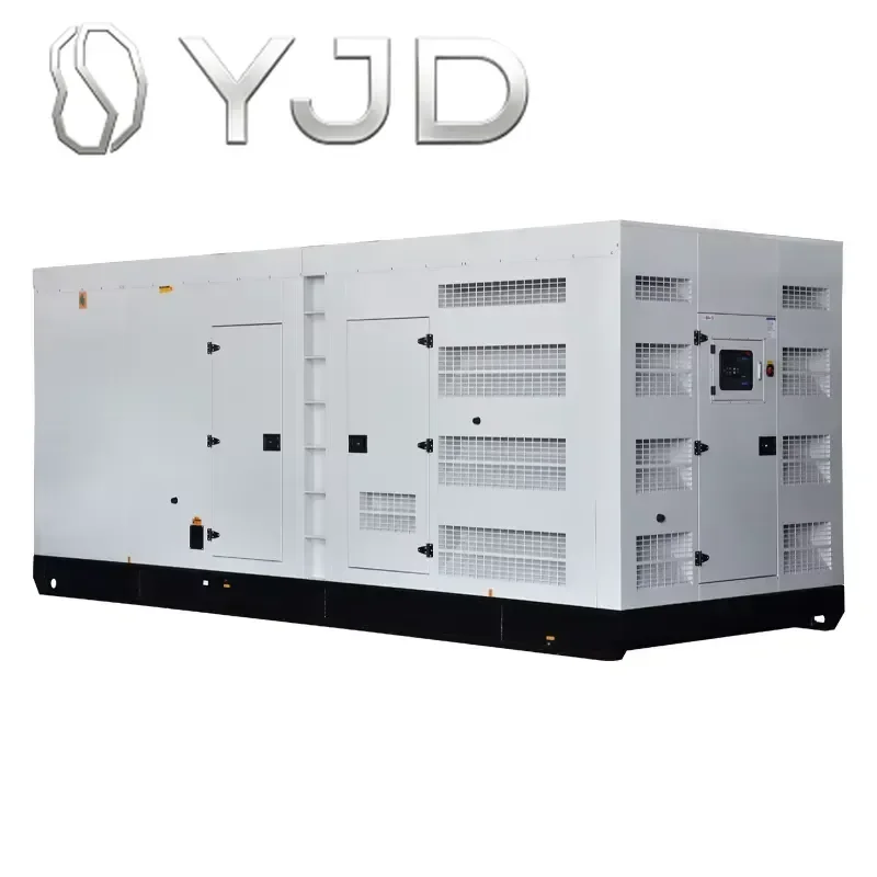 YJD Silent Canopy Global Warranty 1320KW 1650KVA Parkins diesel Generator with Brand Alternator Best Price Direct Sales Hot Sale
