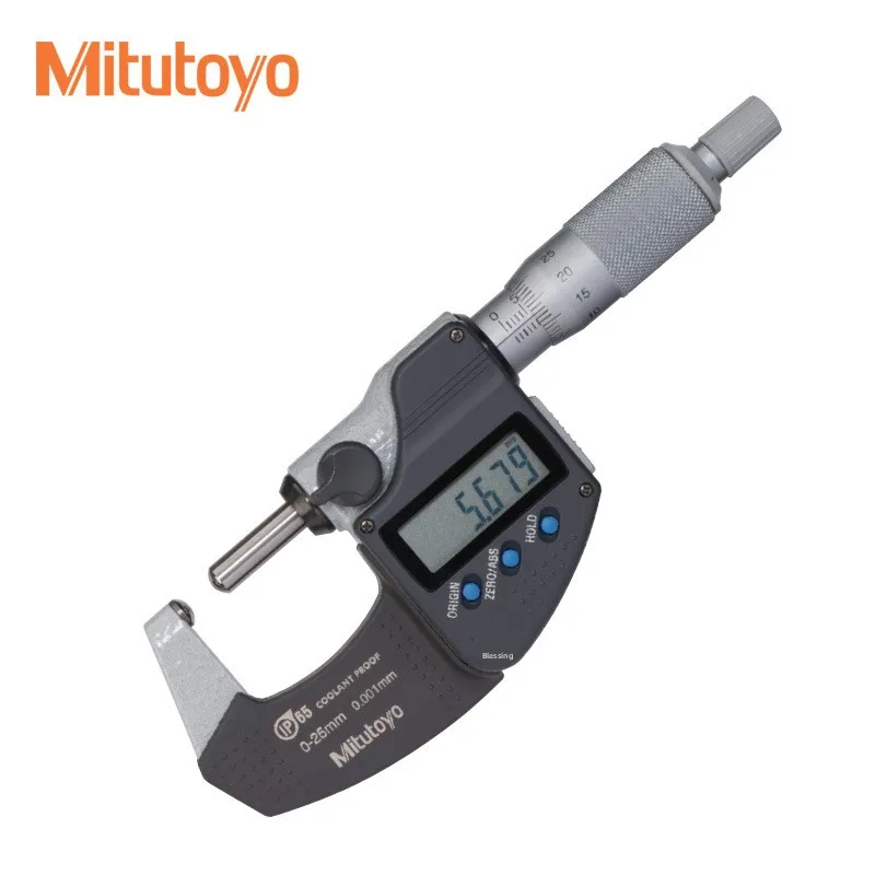 日本ミツトヨオリジナル高精度デジタルバーニア肉厚マイクロメーター 395 115