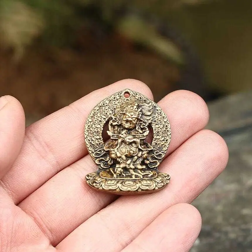 Brass Nepalese Buddha Statue Diy Gift exquisite handicraft