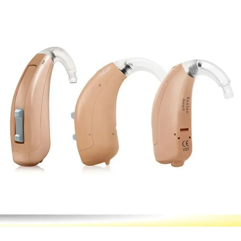 Rexton Siemens 6 Channels Digital Hearing Aid 120 Db Sound Amplifier Wireless Ear Aids for Elderly Moderate to Severe Loss