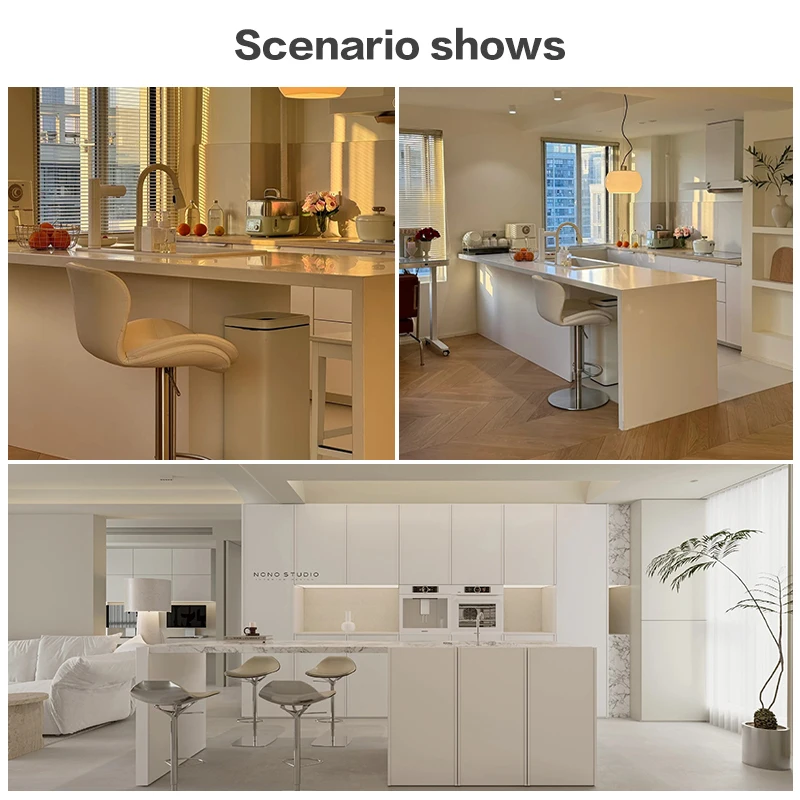 Heavy Duty Linear Pull Out Extension Slide Rail For Stone Slab Kitchen Island Dining Table Bar Customizable Hidden Hardware