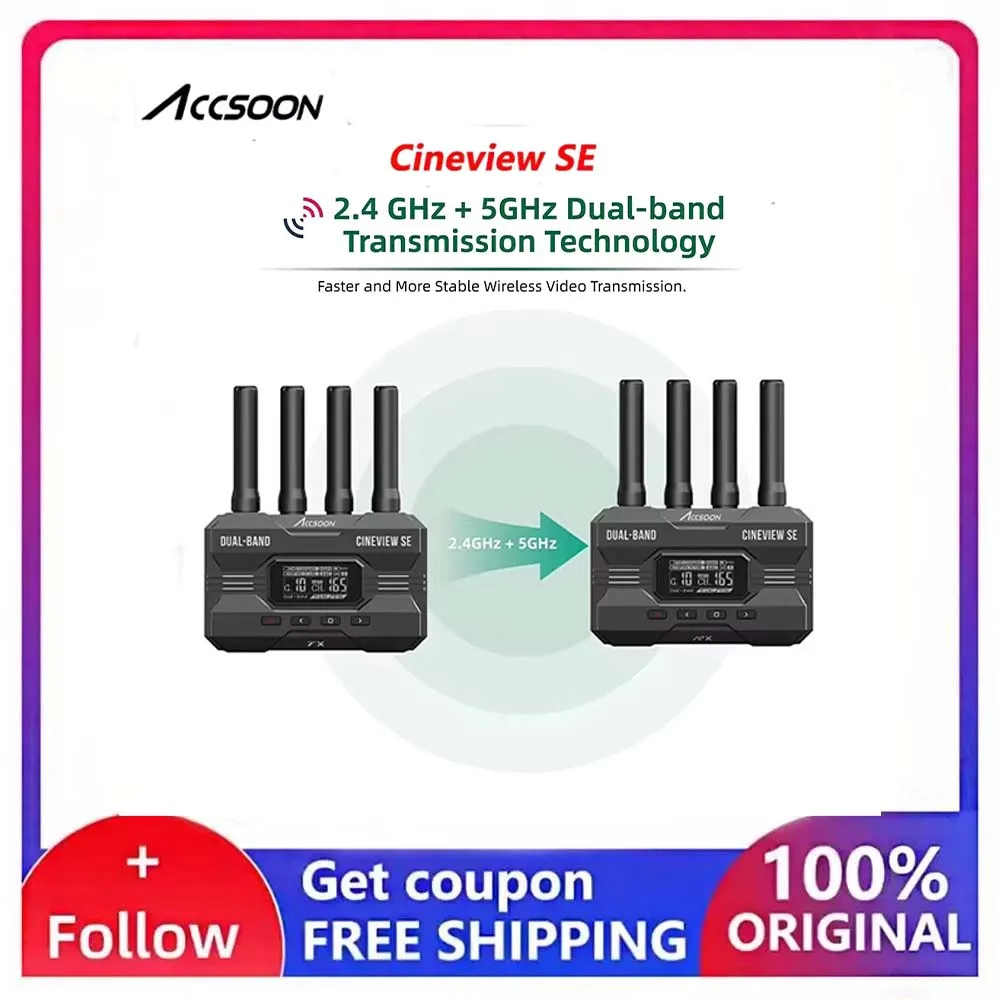 Accsoon CineView SE Wireless Video Transmission System