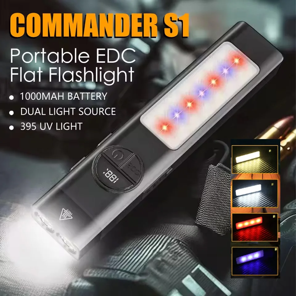 NEW Multifunctional LED Flashlight Rechargeable Super Bright high power Torch Bicycle light Work light Red Blue Warning light