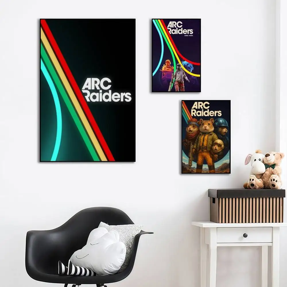 game ARC Raiders  high-definition poster sticker, sprucing up home and room walls, available in diverse styles.