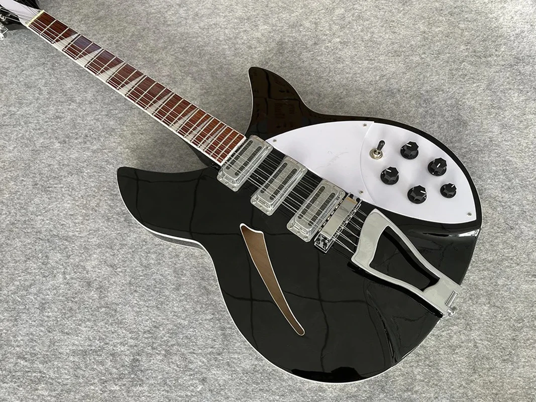 

40 inches guitars with 3-Piece Pickup，black color, 12strings, high quality,360