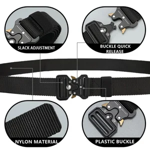 Multifunctional nylon belt for men, outdoor hunt, outdoor canvas belt, high quality 10 Main Sales Men's Belt - №4