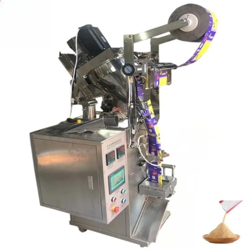 Automatic Powder Sachet Packing Machine Stainless Steel Vertical Bag Filling Sealing Machine For Spice Milk Powder Custom